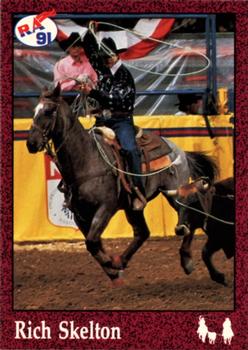 1991 Rodeo America Set B #76 Rich Skelton Front